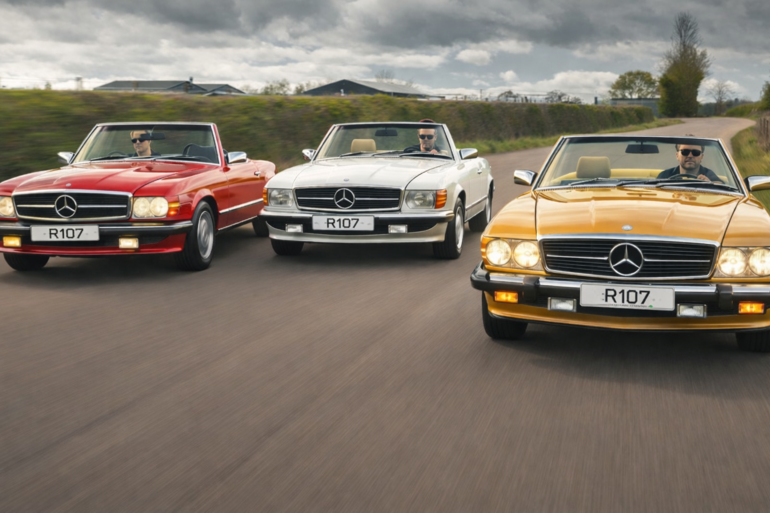 Historia Mercedes R107 i C107 SL — klasyczne roadstery